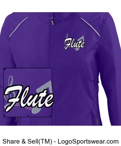 Purple Flute Jacket Design Zoom